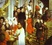 Rogier van der Weyden Sacraments Altarpiece Sweden oil painting artist